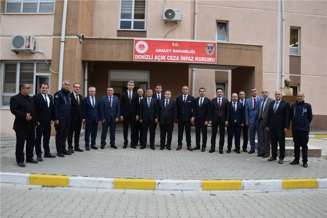 Genel Müdür Yıldırım Denizli Ceza İnfaz Kurumları Yerleşkesini Ziyaret Etti