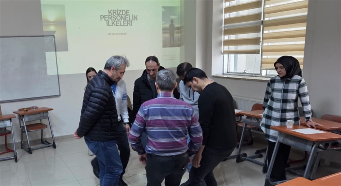 Orta Karadeniz Kalkınma Ajansı Teknik Desteğiyle Tokat Denetimli Serbestlik Personeline Travma ve Kriz Yönetimi Eğitimi