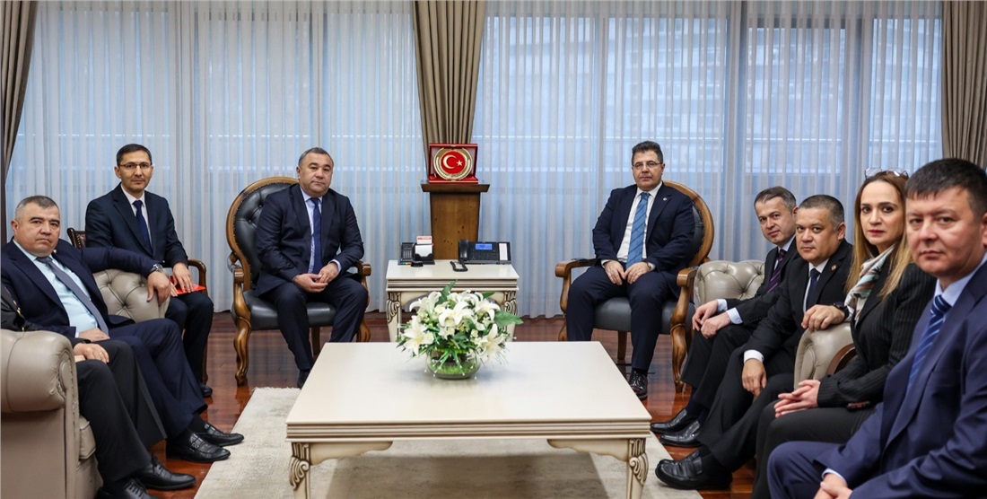 Özbekistan Heyeti, Ceza ve Tevkifevleri Genel Müdürlüğünü Ziyaret Etti