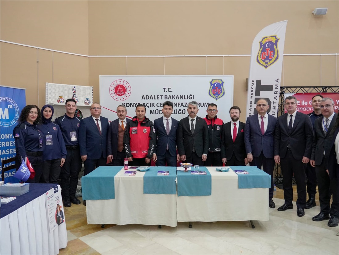 Ceza ve Tevkifevleri Genel Müdürlüğü Konya Kariyer Fuarı Katılımı Gerçekleştirdi