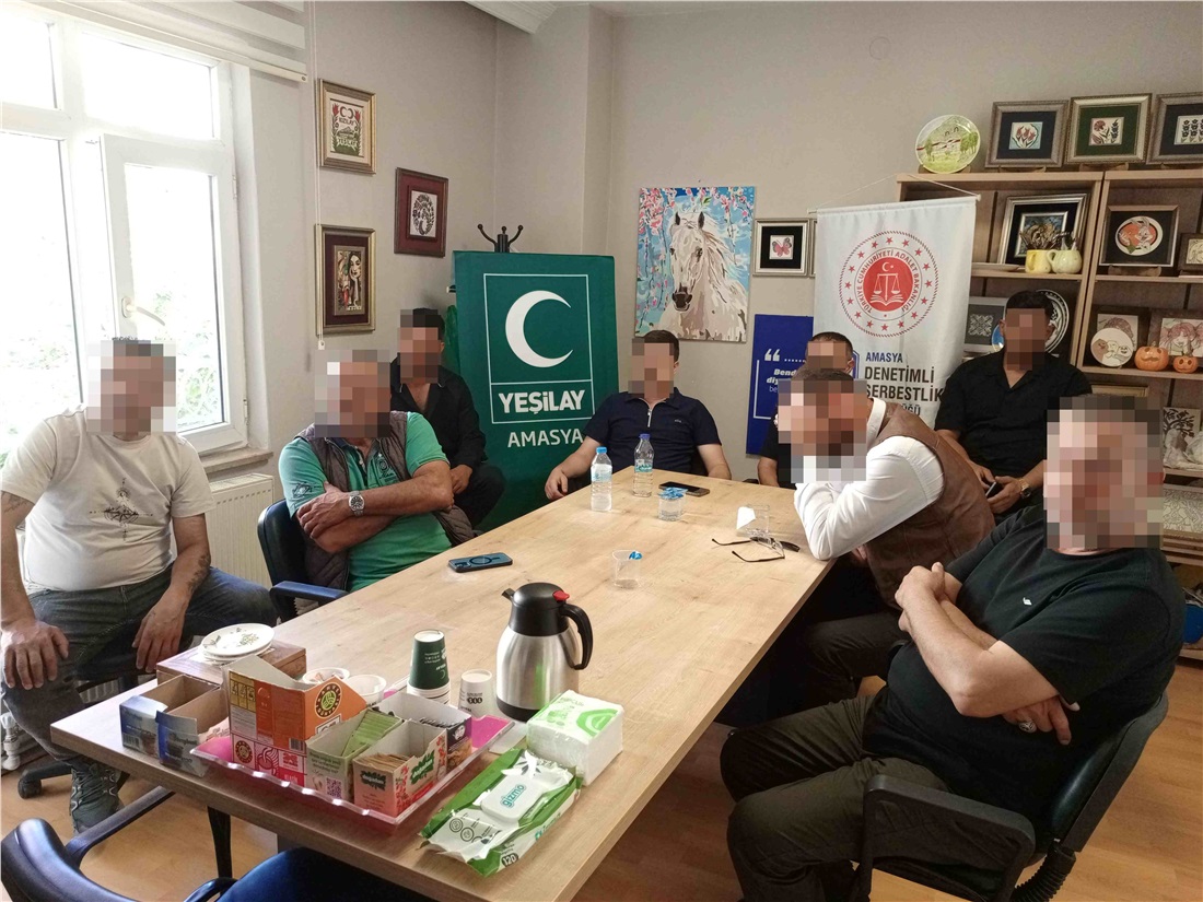 Amasya Denetimli Serbestlik Müdürlüğünde Bağımlılıkla Mücadele Semineri