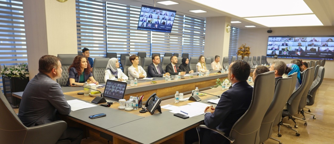 Genel Müdür Yıldırım Azerbaycan Denetimli Serbestlik Başkanlığı Heyeti ile Çevrim İçi Toplantı Gerçekleştirdi